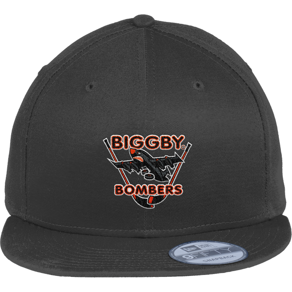 Biggby Bombers New Era Flat Bill Snapback Cap