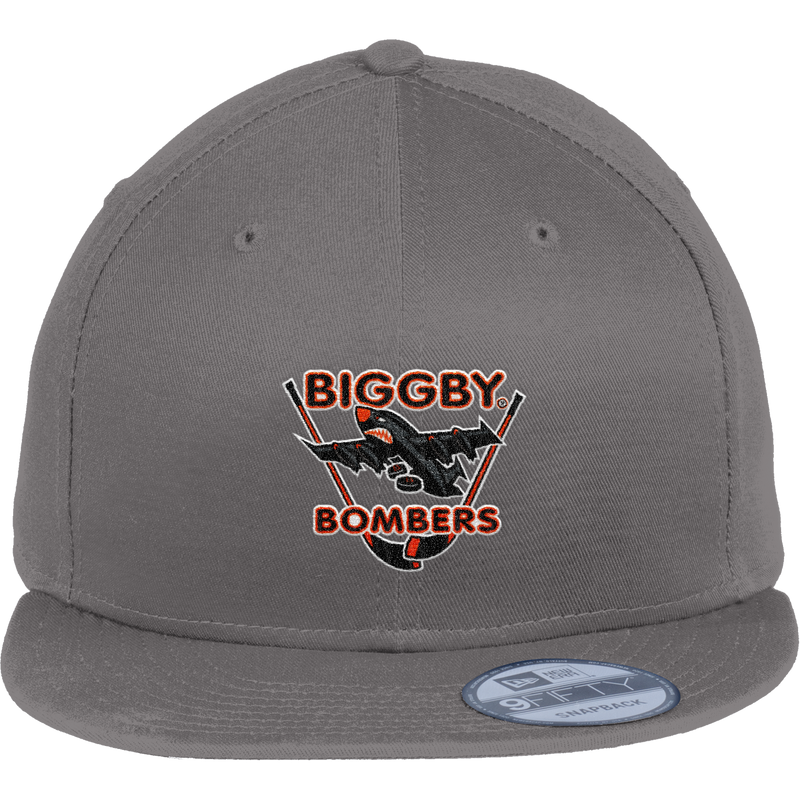 Biggby Bombers New Era Flat Bill Snapback Cap