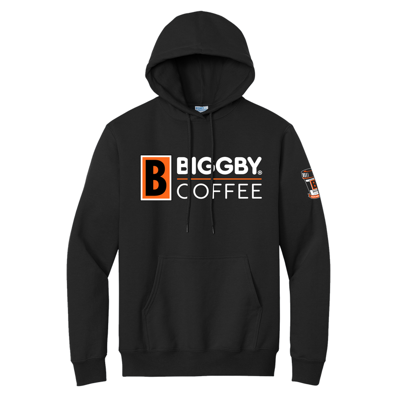 Biggby Coffee Hockey Club Essential Fleece Pullover Hooded Sweatshirt