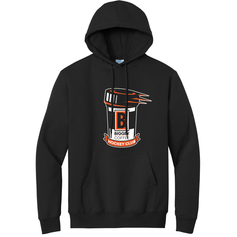 Biggby Coffee Hockey Club Essential Fleece Pullover Hooded Sweatshirt