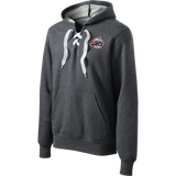 Metro Jets Lace Up Pullover Hooded Sweatshirt